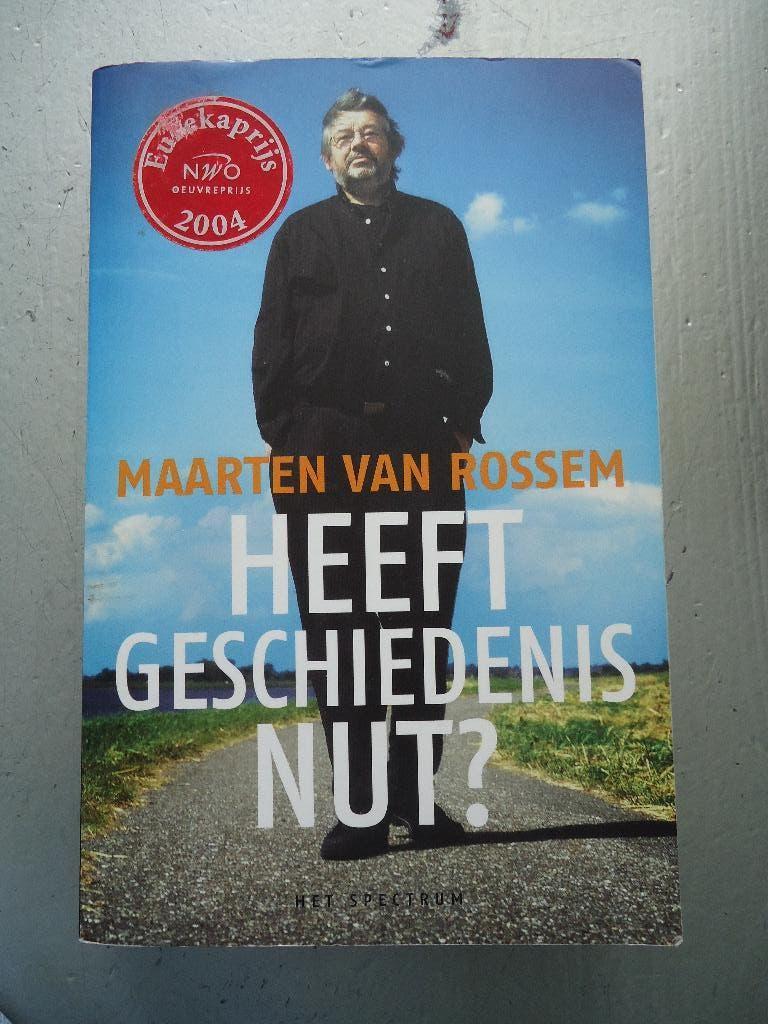 Heeft Geschiedenis Nut /maarten van rossem, Boeken, Ophalen of Verzenden, Zo goed als nieuw, Maarten van Rossem, Europa