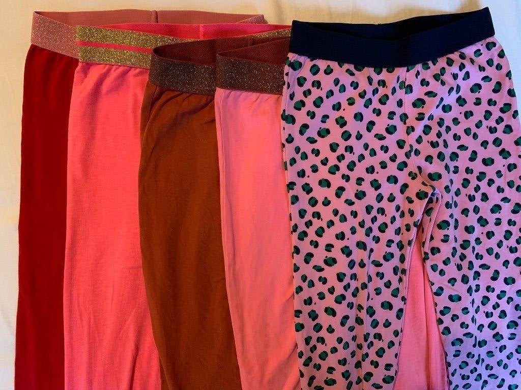 Set van 5 lange leggings merk Z8 maat 134, Ophalen of Verzenden, Meisje, Broek