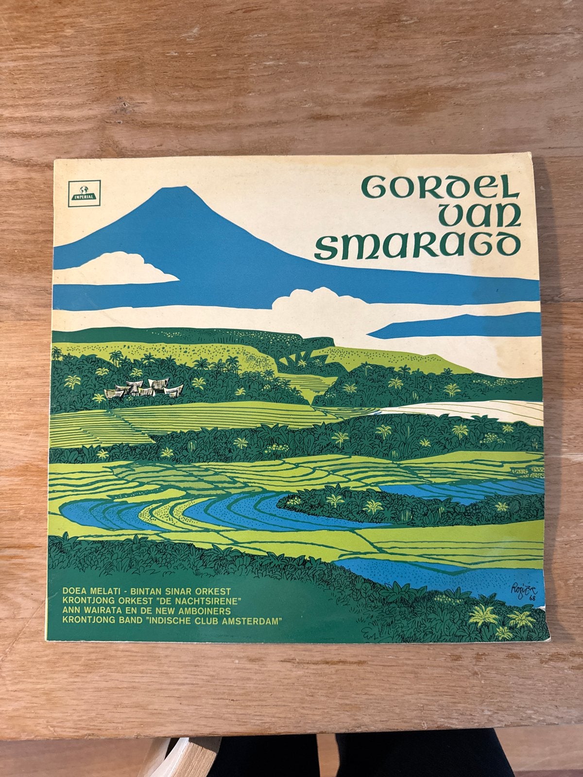 LP Gordel van Smaragd - Indische muziek, Ophalen of Verzenden, Gebruikt, 12 inch