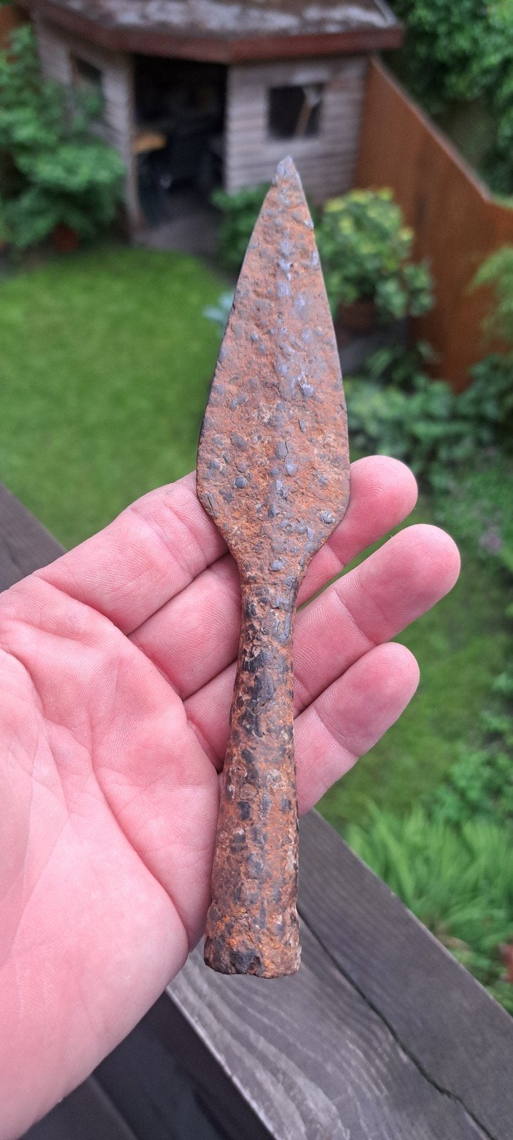 Keltische speerpunt, bodemvondst, Ophalen of Verzenden