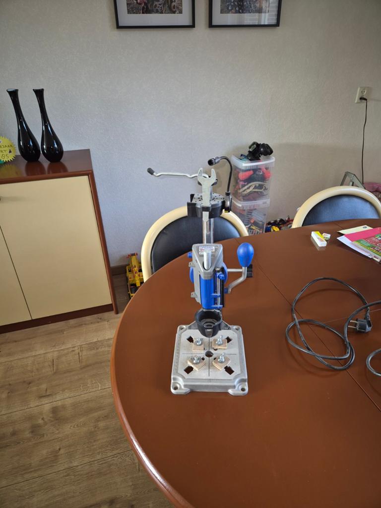 Dremel boorkolom, Ophalen of Verzenden, Zo goed als nieuw