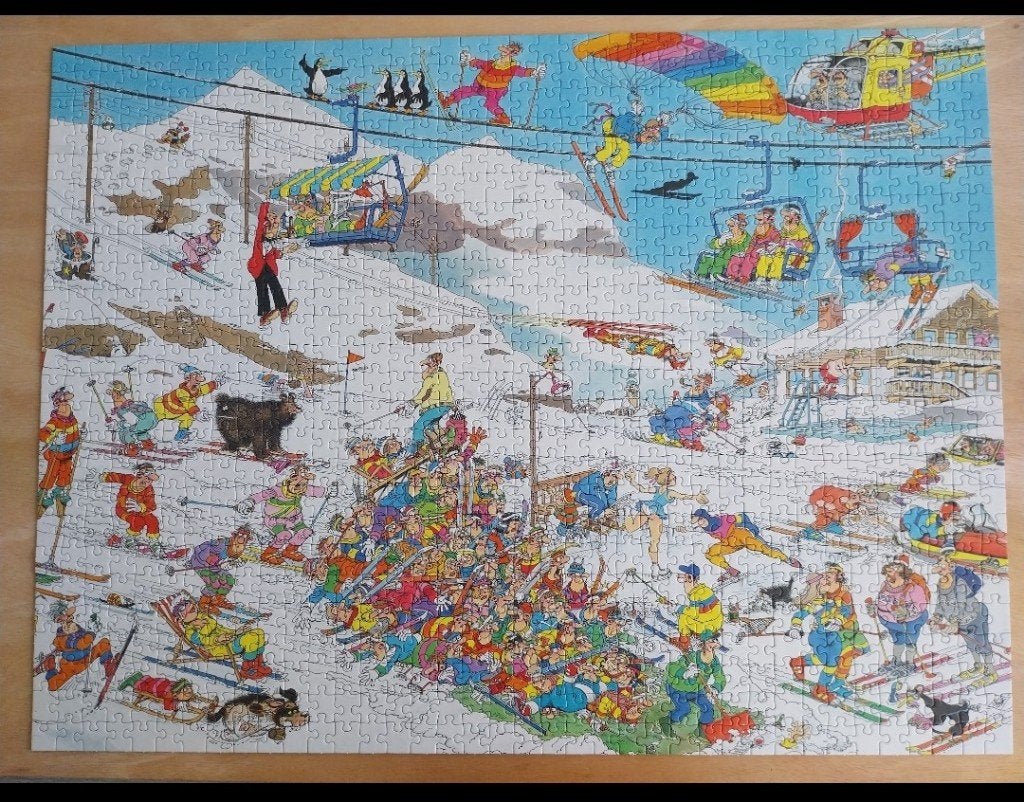 Jan van Haasteren, Hobby en Vrije tijd, Denksport en Puzzels, Ophalen, 500 t/m 1500 stukjes, Zo goed als nieuw, Legpuzzel
