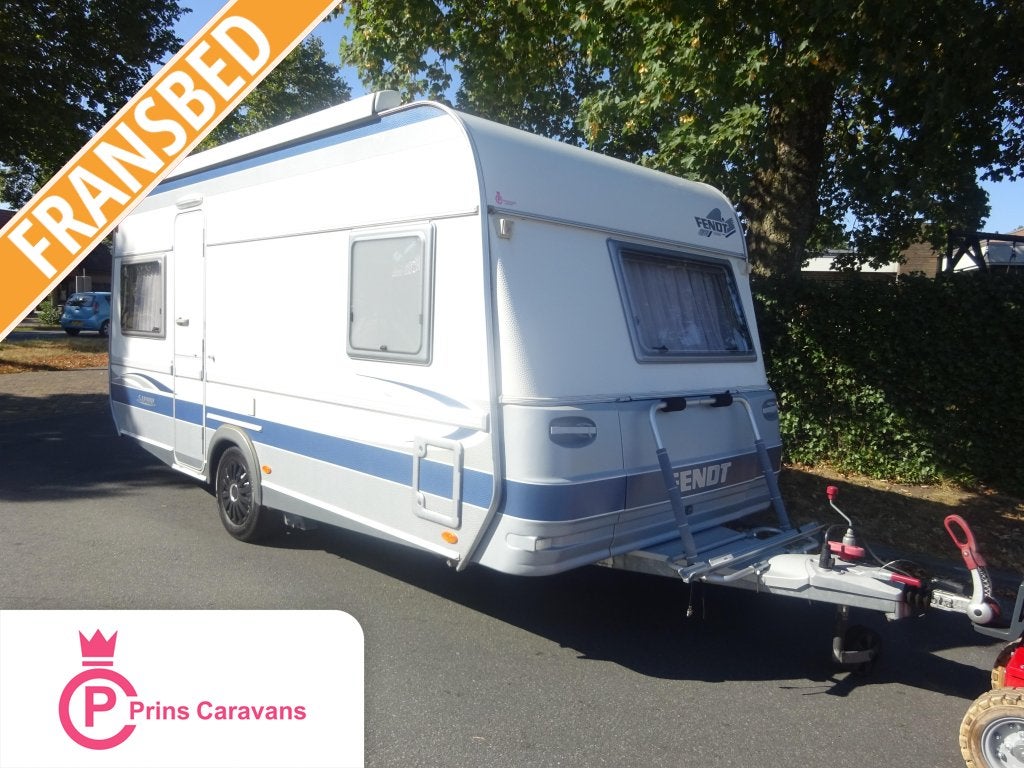 Fendt Saphir 470 DB Vaste Luifel+Mover, Caravans en Kamperen, Caravans, Schokbreker, Rondzit, Bedrijf, Overige typen