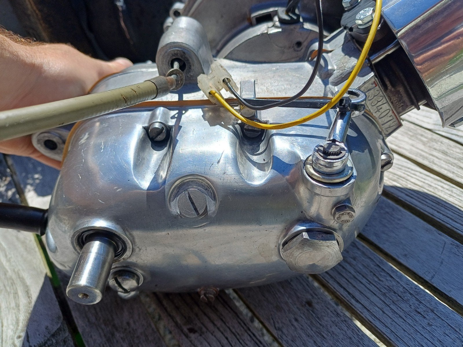 Puch VS50 2 handversnelling motorblok 1965, Fietsen en Brommers, Ophalen of Verzenden, Blok