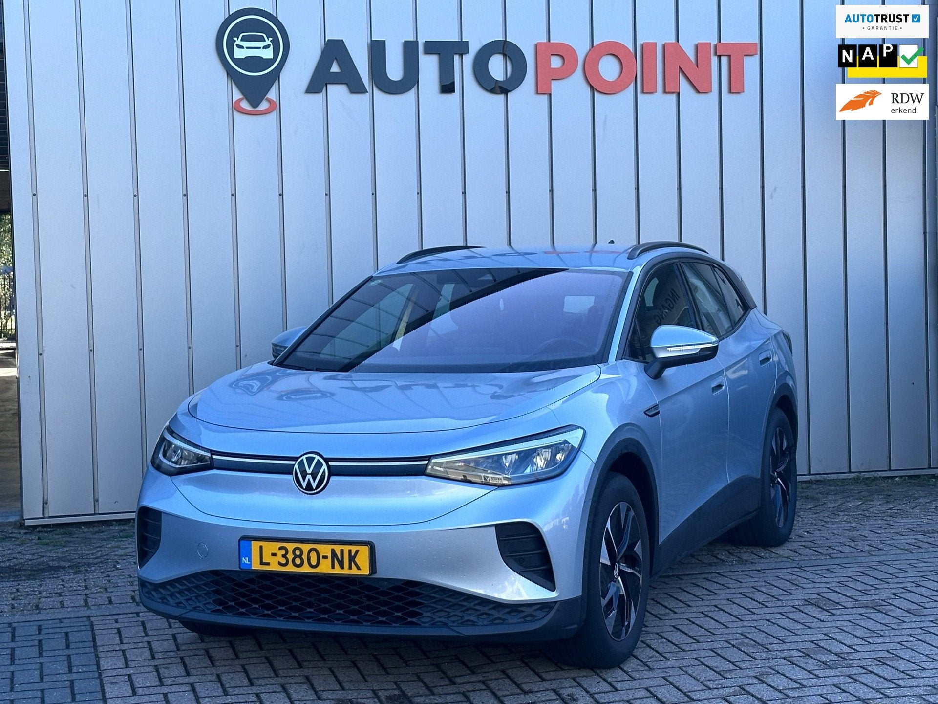 Volkswagen ID.4 Volkswagen ID.4 77kWh SOH 91% Life TREKHAAK, Auto's, Volkswagen, Automaat, Dealer onderhouden, Gebruikt, Zwart