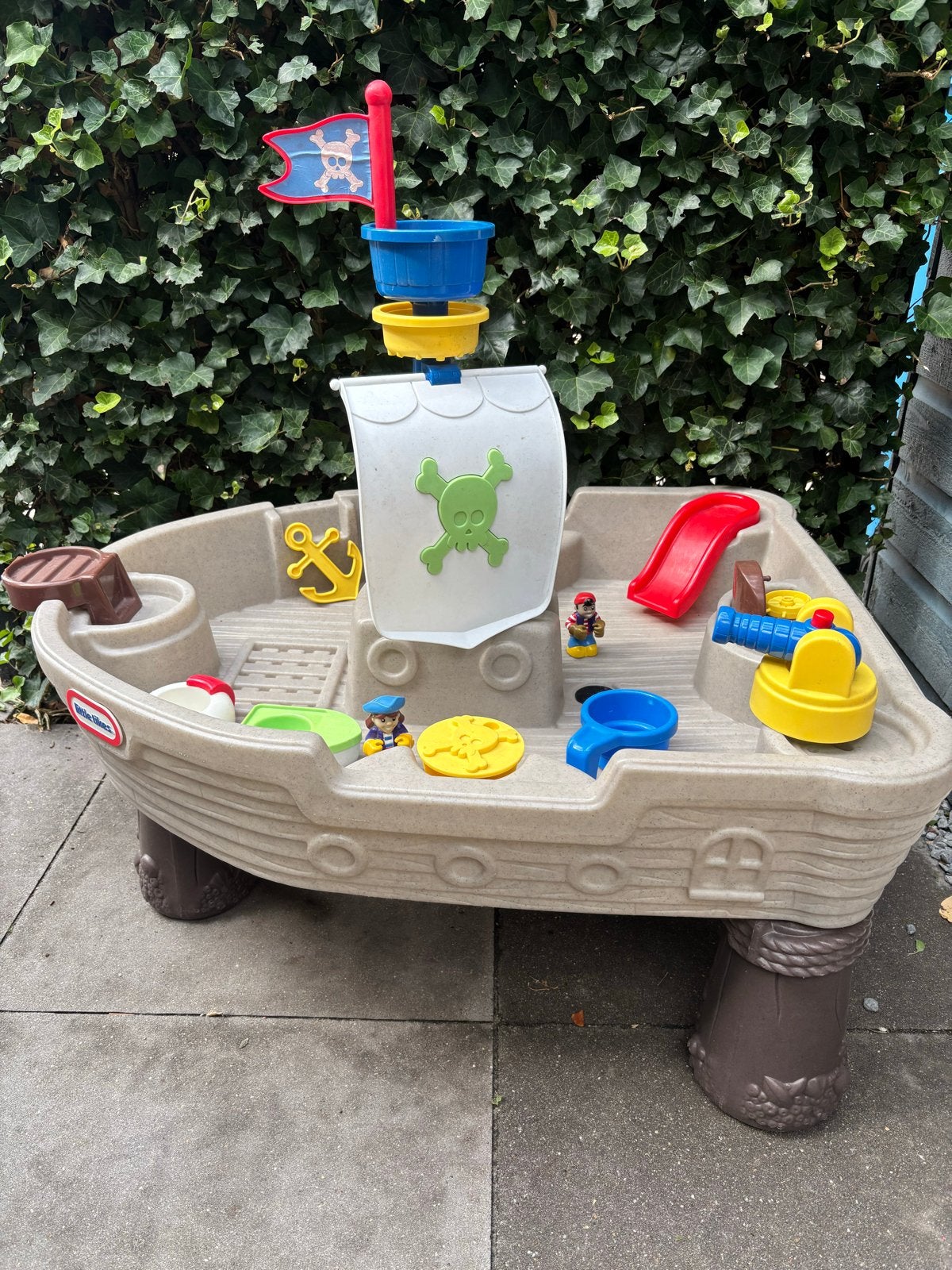 Little Tikes Piratenschip Zand- en Watertafel, Ophalen of Verzenden, Gebruikt
