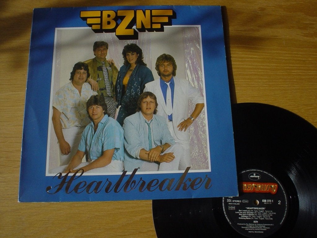 Lp BZN Heart Breaker, Ophalen of Verzenden, Zo goed als nieuw, 12 inch, LP