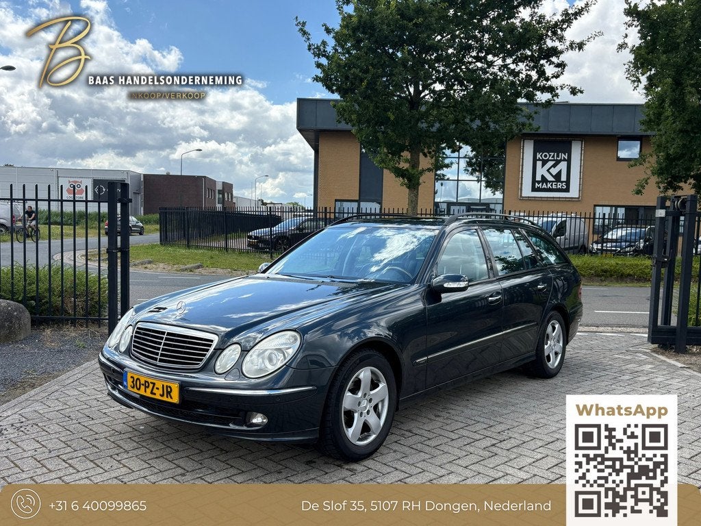 Mercedes-Benz E-klasse Combi 240 Avantgarde | Airco | Cruise, Auto's, Mercedes-Benz, Bedrijf, Te koop, E-Klasse, ABS, Airbags
