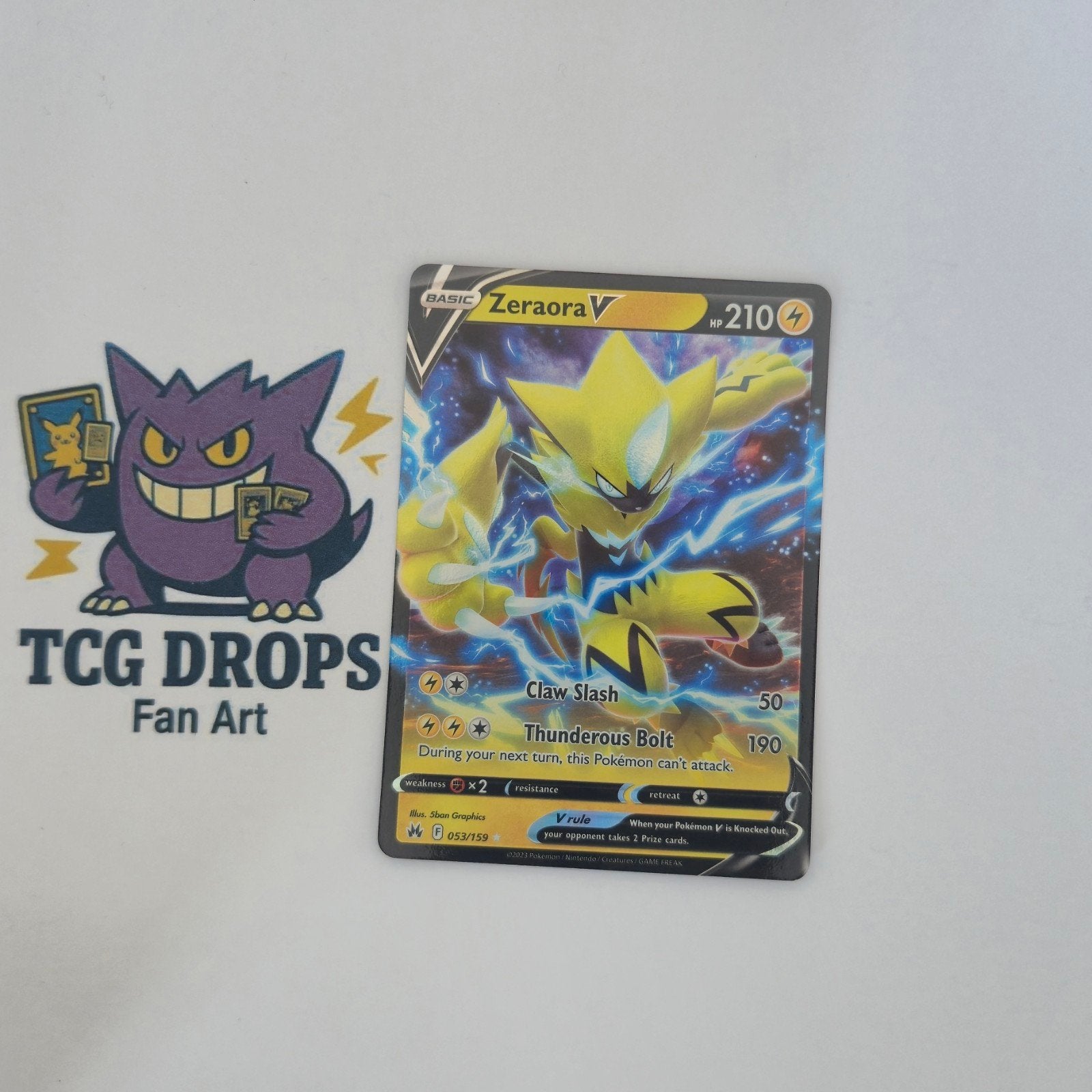 Zeraora VSTAR CRZ055/159 Crown Zenith