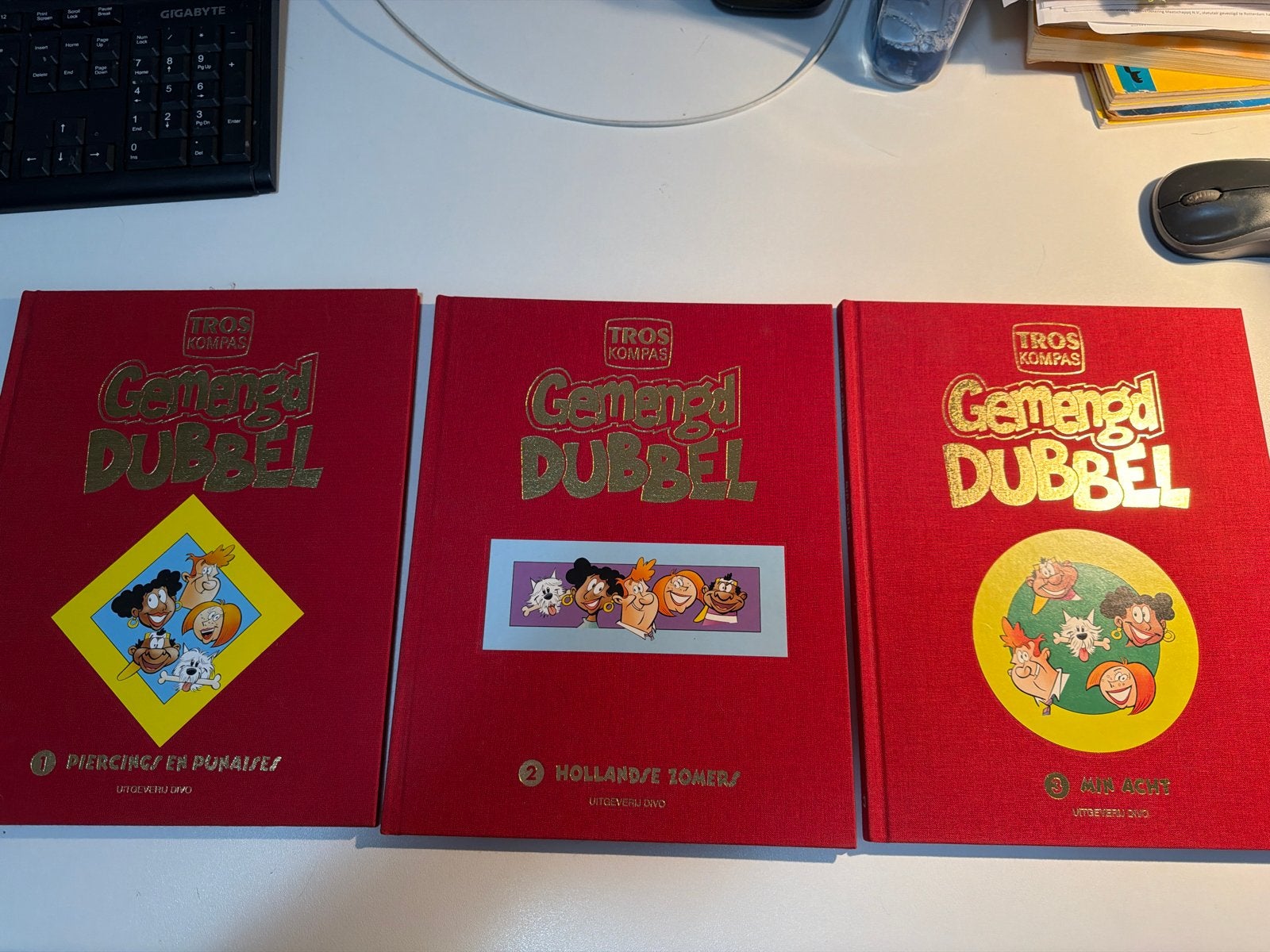 Gemengd Dubbel - Complete serie (3 delen), Complete serie of reeks, Ophalen of Verzenden, Zo goed als nieuw