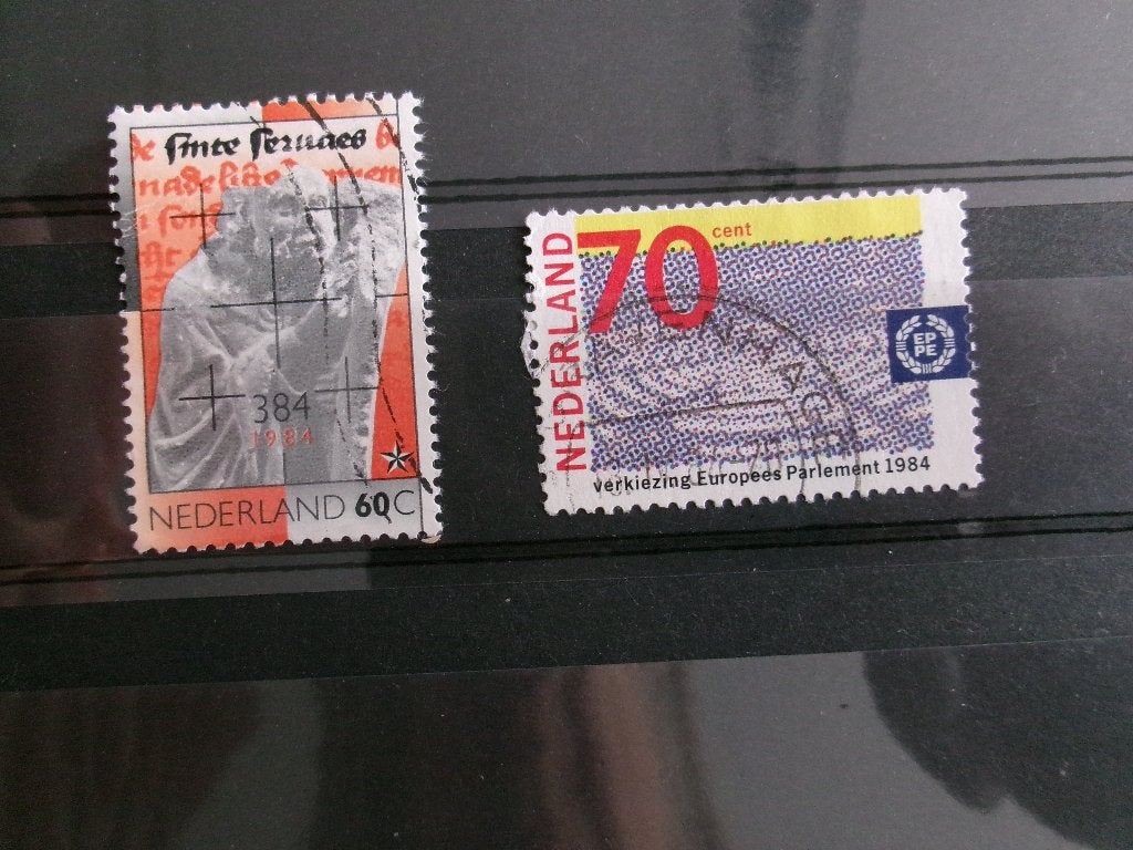 1984 - sint servaas en verkiezingen (939a), Postzegels en Munten, Ophalen of Verzenden, Gestempeld