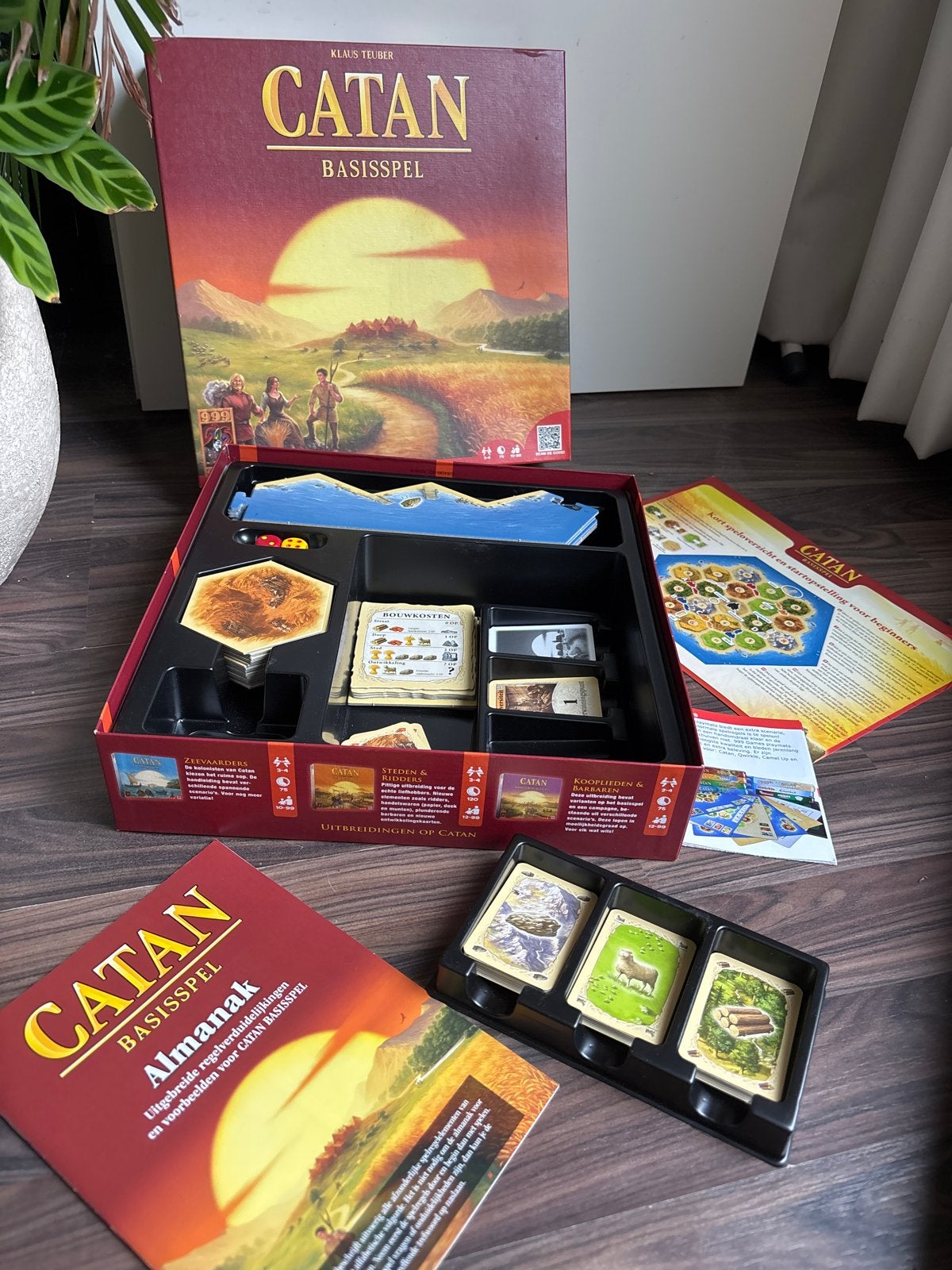 Catan Basisspel - Het populaire bordspel, Drie of vier spelers, Ophalen, Zo goed als nieuw