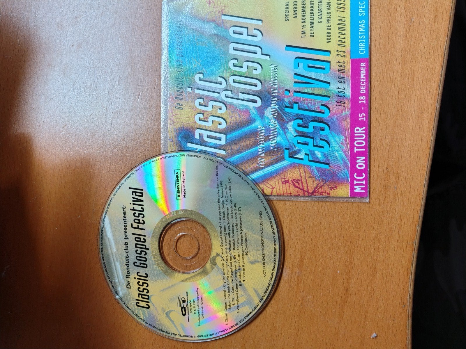 Classic Gospel Festival CD - De Ronduit-club, Ophalen of Verzenden, Gebruikt, Gospel