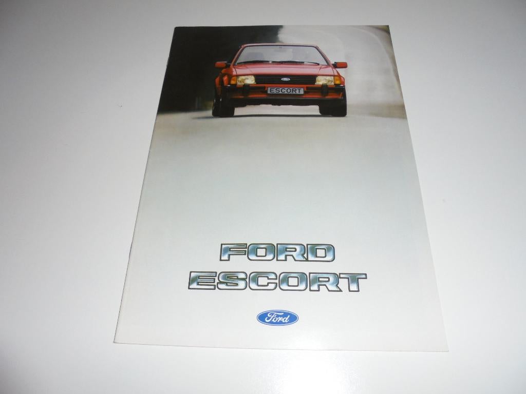 brochure Ford Escort  1982, Boeken, Ophalen of Verzenden, Nieuw, Ford