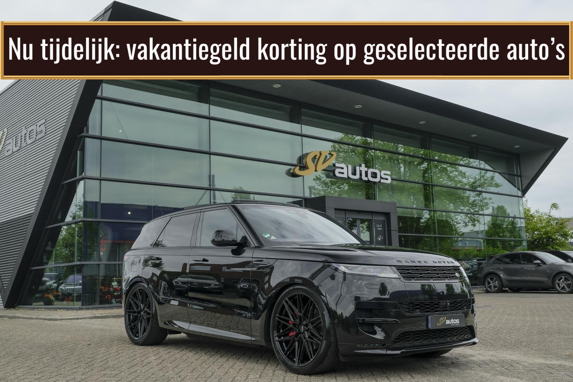 Land Rover Range Rover Sport P510e 510pk First Edition Panor, Auto's, Land Rover, Automaat, Stof, Gebruikt, 510 pk