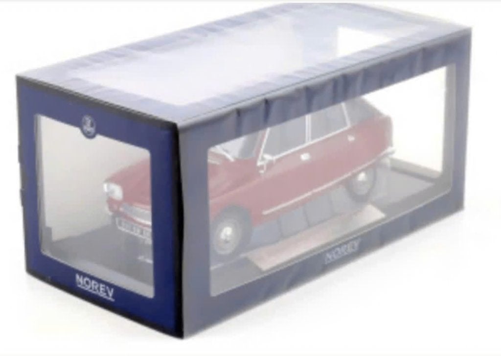 Citroen Ami 8 Club '69 Rood Lim.Ed schaal. 1/18 NOREV 181678, Hobby en Vrije tijd, Verzenden, Nieuw, Auto, Norev