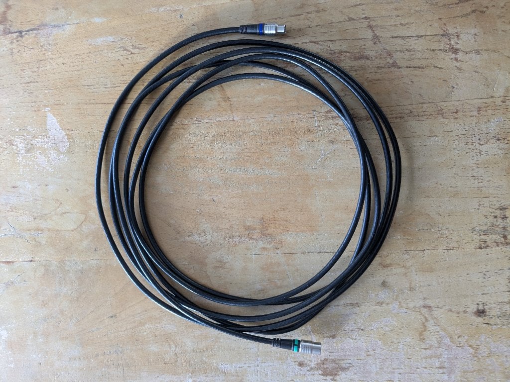 Coax TV kabel Ziggo geschikt 5m, Ophalen of Verzenden, Nieuw, 5 tot 10 meter, Coaxiale kabel