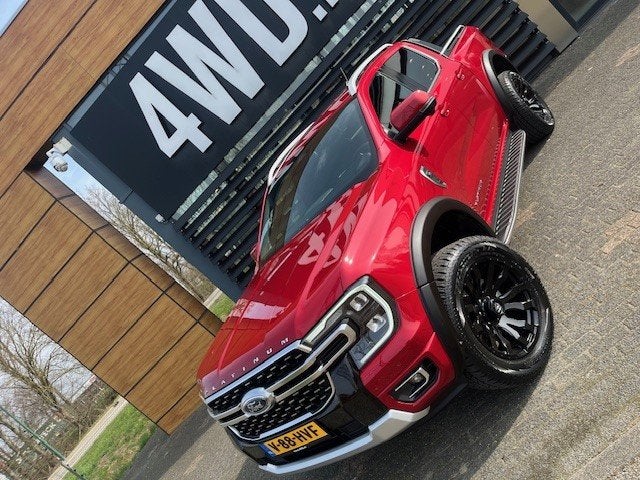 Ford Ranger 3.0 TD V6 AUT 241 PK EURO 6 2P VAN BPM VRIJ 3500, Auto's, Automaat, Automatische klimaatregeling, Gebruikt, Zwart