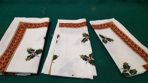 zakdoeken kerst 4 stuks, Ophalen of Verzenden, 'T Olde Gre-j, Info@toldegrej.nl, Endepoelstraat 20f Didam