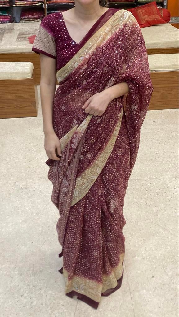 Indiase Saree, Kleding | Dames, Onbekend, Ophalen of Verzenden, Nieuw