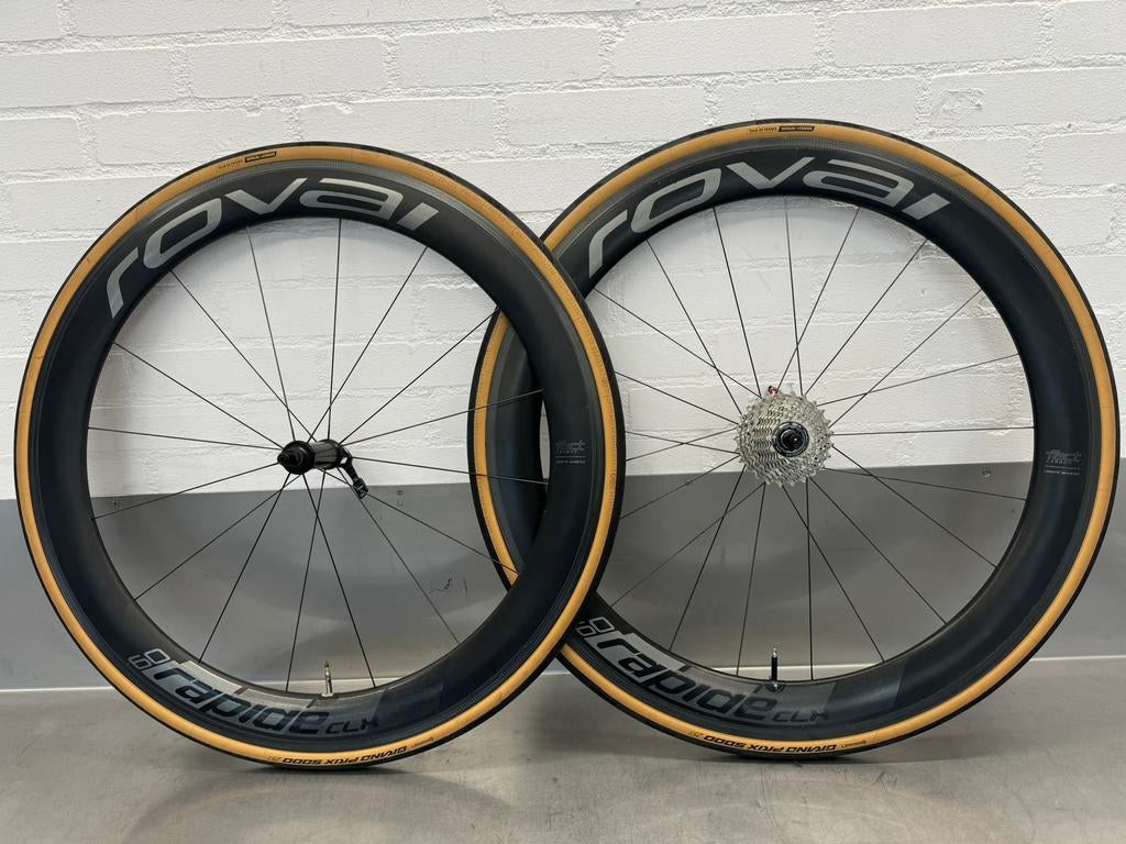 Roval clx 60 carbon wielen, Fietsen en Brommers, Fietsonderdelen, Ophalen of Verzenden, Zo goed als nieuw, Wiel