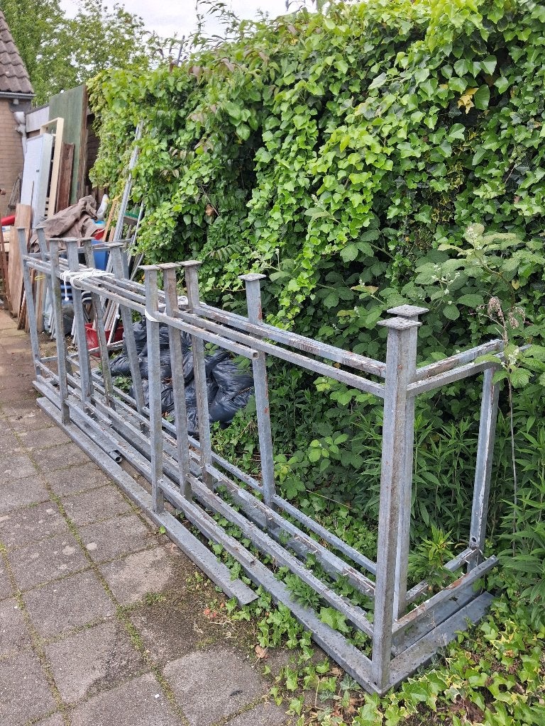 balustrade, Ophalen, Gebruikt, IJzer, Slot