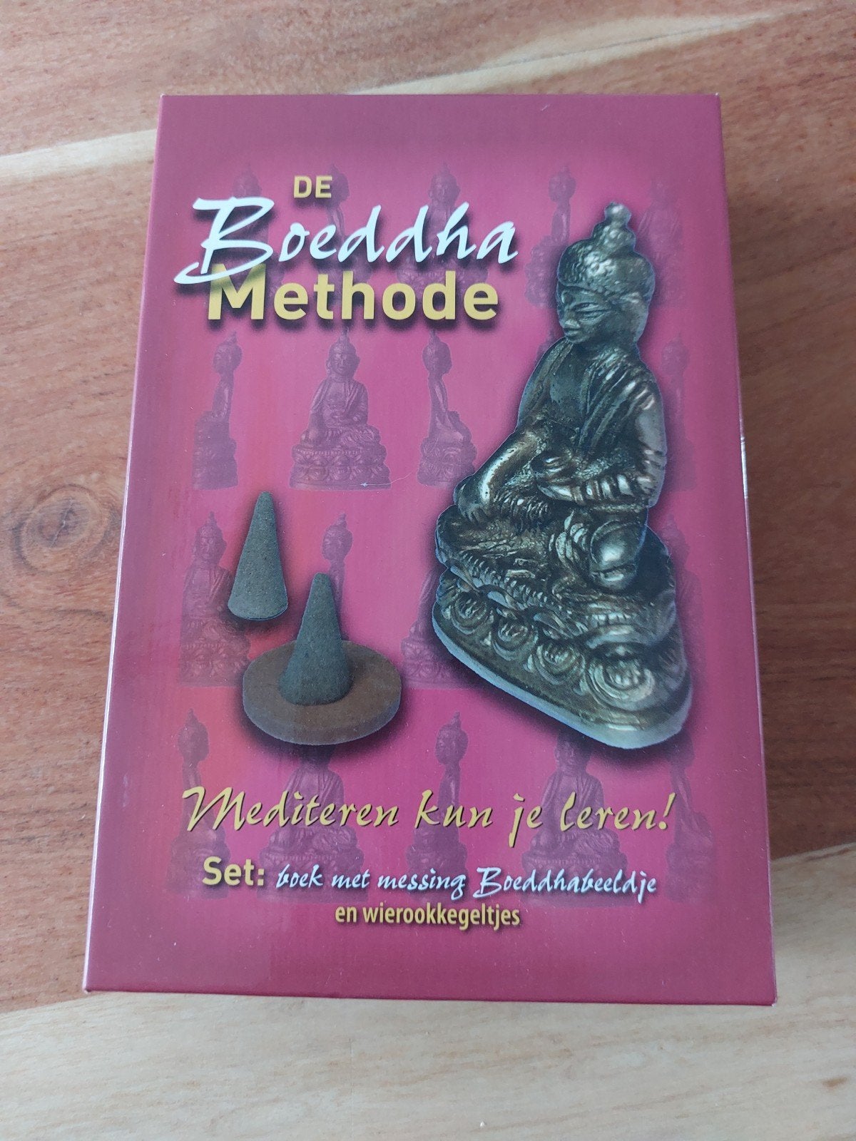 Mediteerset De Boeddha Methode, Ophalen of Verzenden, Nieuw, Meditatie of Yoga, Instructieboek