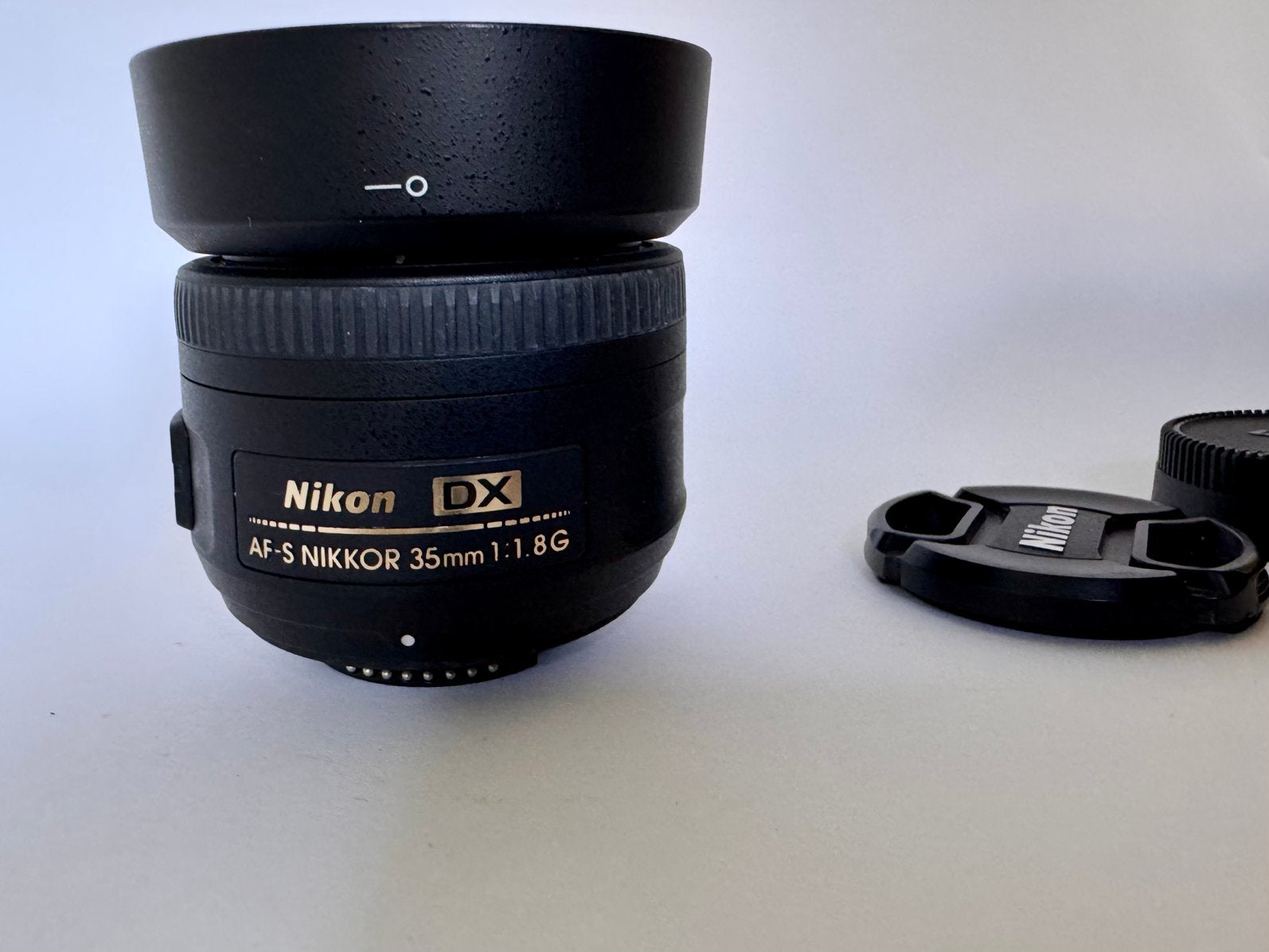 Nikon AF-S 35mm f/2.8G DX voor F mount, Ophalen of Verzenden, Zo goed als nieuw, Overige typen