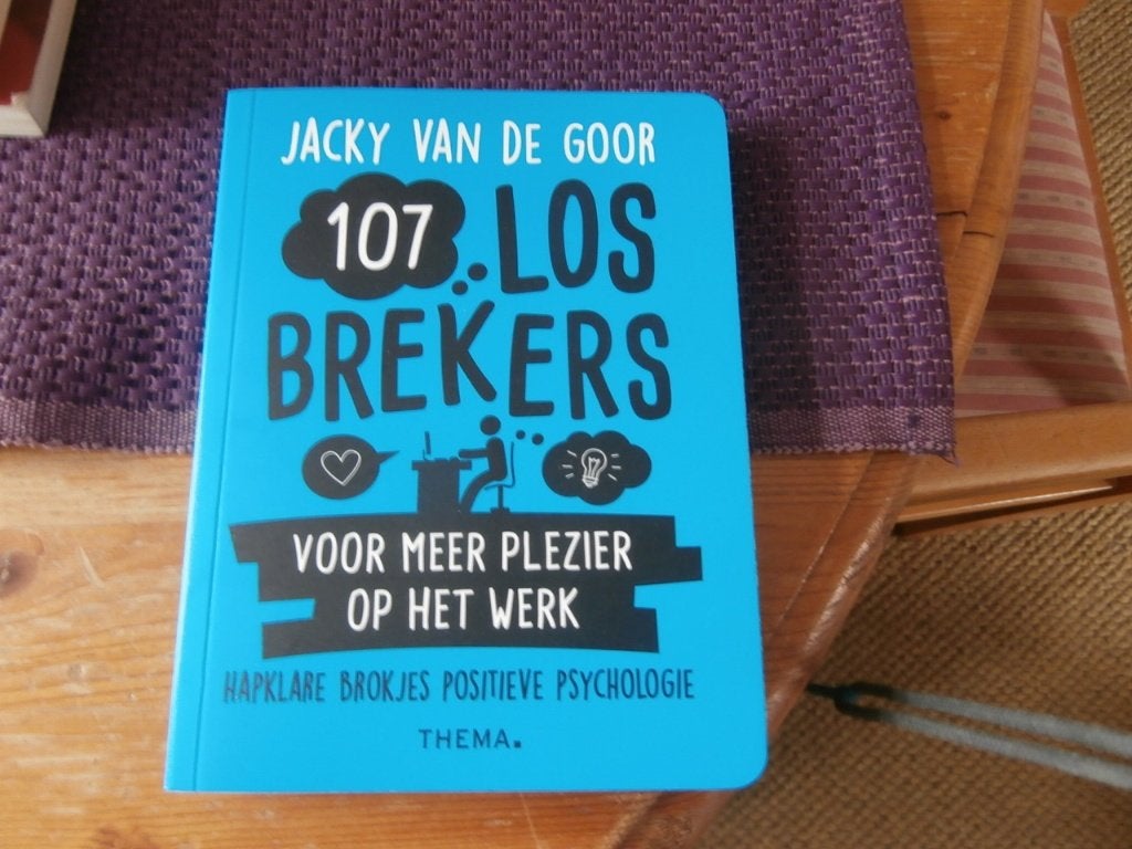boek Los Brekers voor meer plezier op het werk Jacky vd Goor, Ophalen of Verzenden, Nieuw, Jacky van de Goor