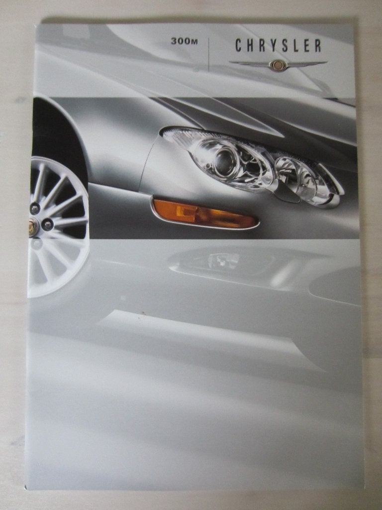 Brochure Chrysler 300M 1999 (NL), Ophalen of Verzenden, Zo goed als nieuw, Overige merken