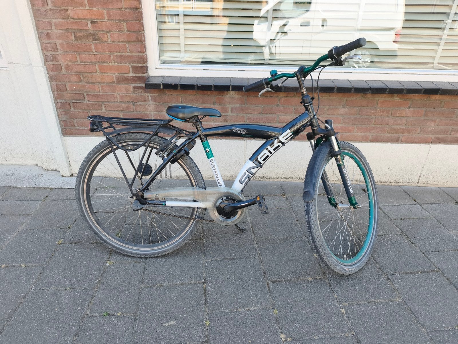 Batavus Snake 26 inch kinderfiets met 3 versnellingen, Fietsen en Brommers, Ophalen, 20 inch of meer, Gebruikt, Velgrem