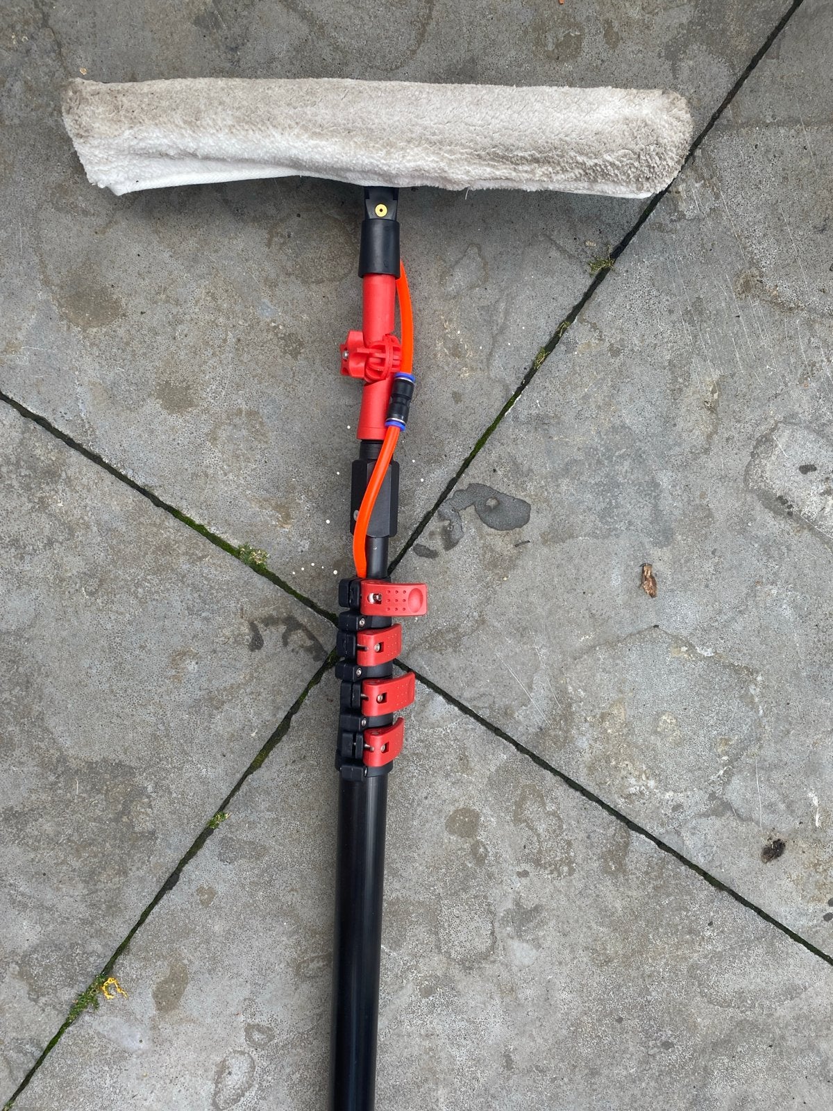 Raamwisser met telescoopsteel (1x grbruikt), Ophalen