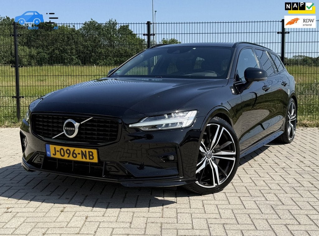 Volvo V60 2.0 B5 R-Design | 360 Camera | Harman/Kardon | HUD, Auto's, Volvo, Bedrijf, Te koop, V60, 360° camera, ABS, Achteruitrijcamera