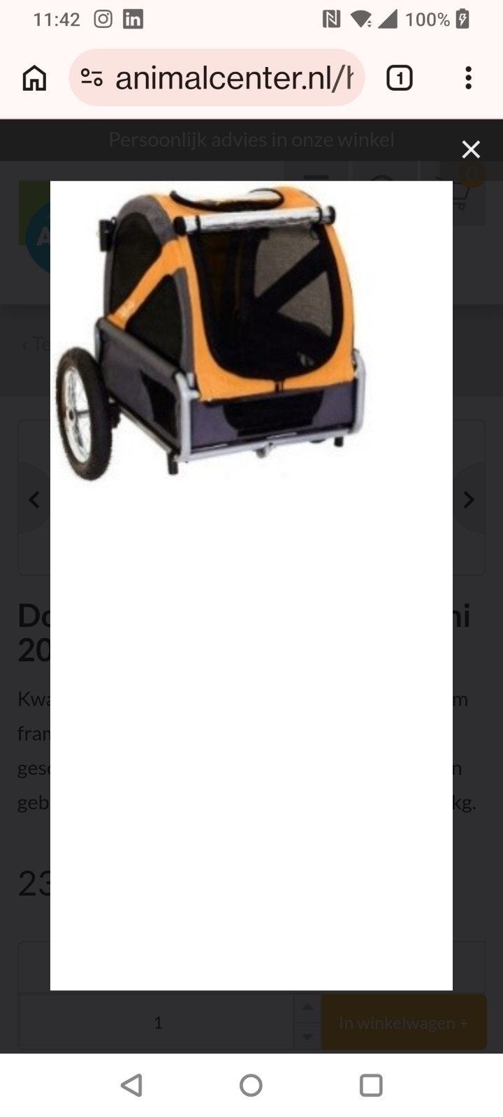 Doggy ride, Ophalen