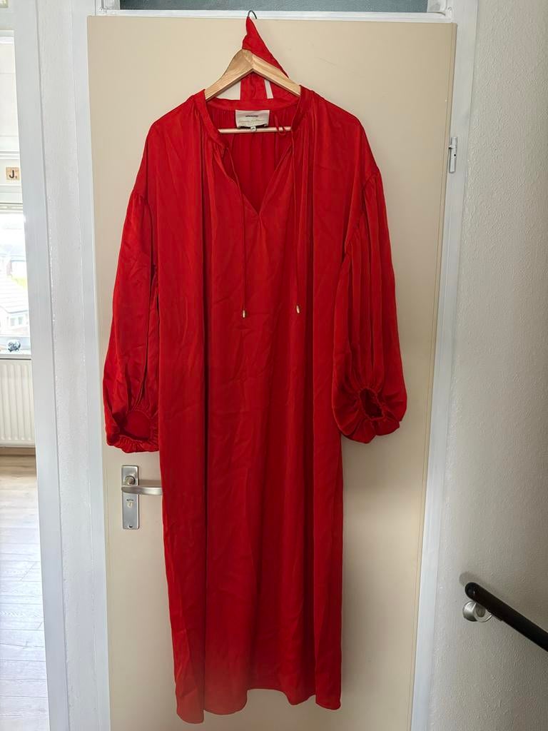 Lonneke Nooteboom jurk L/XL z.g.a.n., Maat 46/48 (XL) of groter, Ophalen of Verzenden, Zo goed als nieuw, Rood