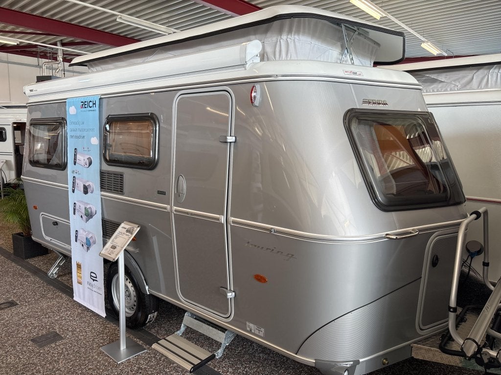 Eriba Touring 540 Legend Hampton Zilver, Kachel, 4 tot 5 meter, Eriba, Bedrijf