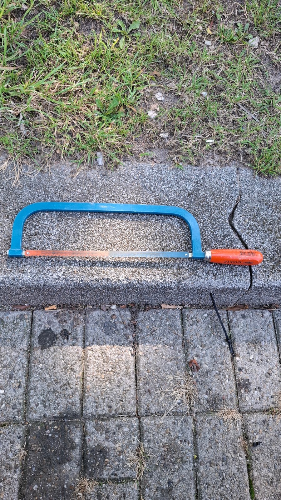 Sandvik Junior Zaag - Handzaag voor diverse materialen, Ophalen of Verzenden, Gebruikt, Zaag, Overige merken