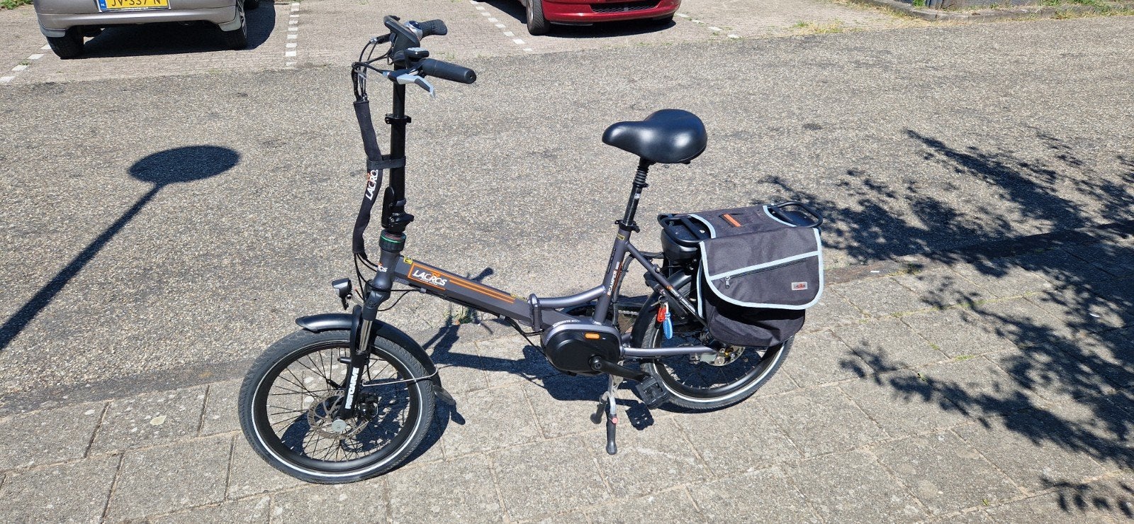 Lacros Scamper S600 opvouwbare elektrische fiets, Fietsen en Brommers, Nieuw, Minder dan 47 cm, 50 km per accu of meer, Ophalen