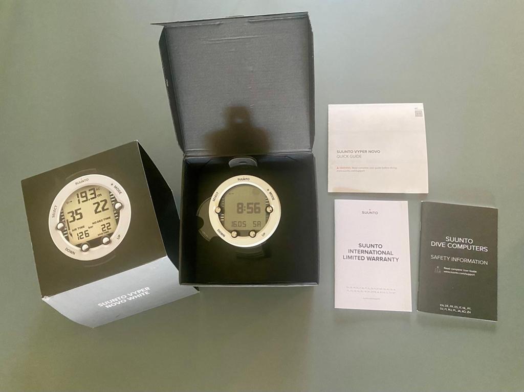 Suunto Vyper Novo Duikcomputer, Watersport en Boten, Duiken, Ophalen of Verzenden, Zo goed als nieuw, Duikcomputer
