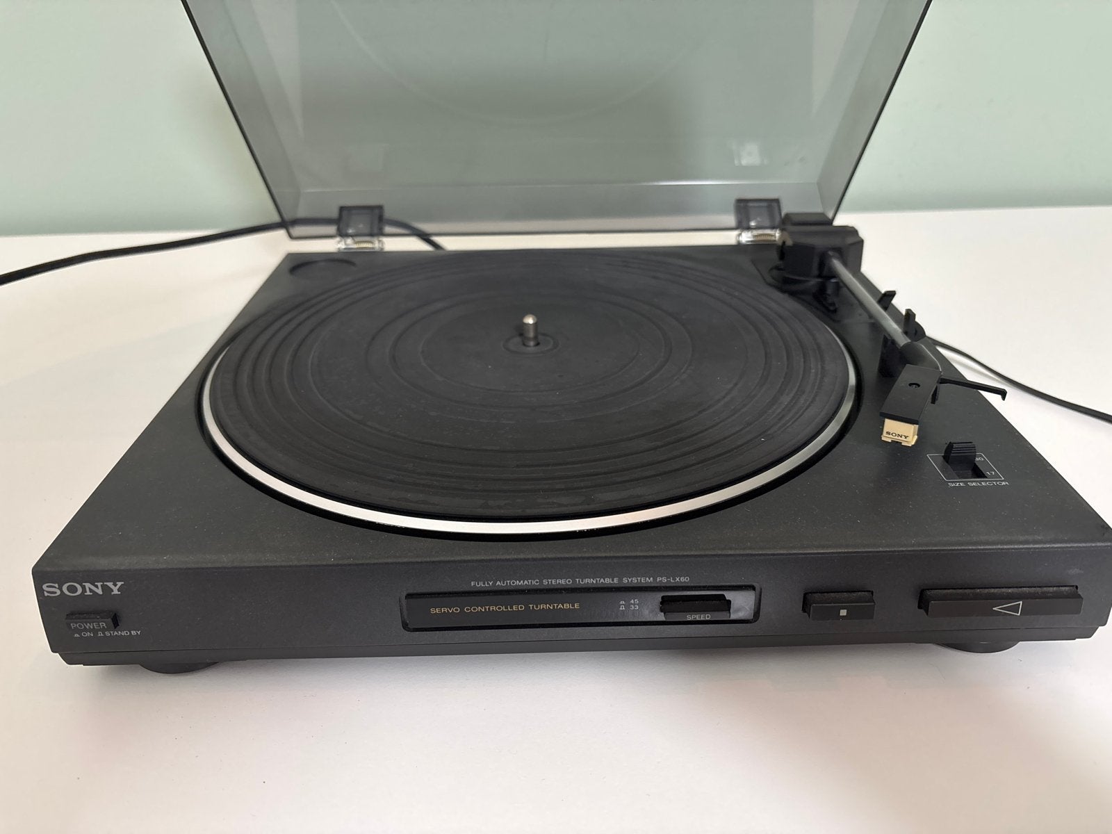 Sony PS-LX60 Volautomatische Stereo Platenspeler, Ophalen, Gebruikt, Automatisch, Platenspeler