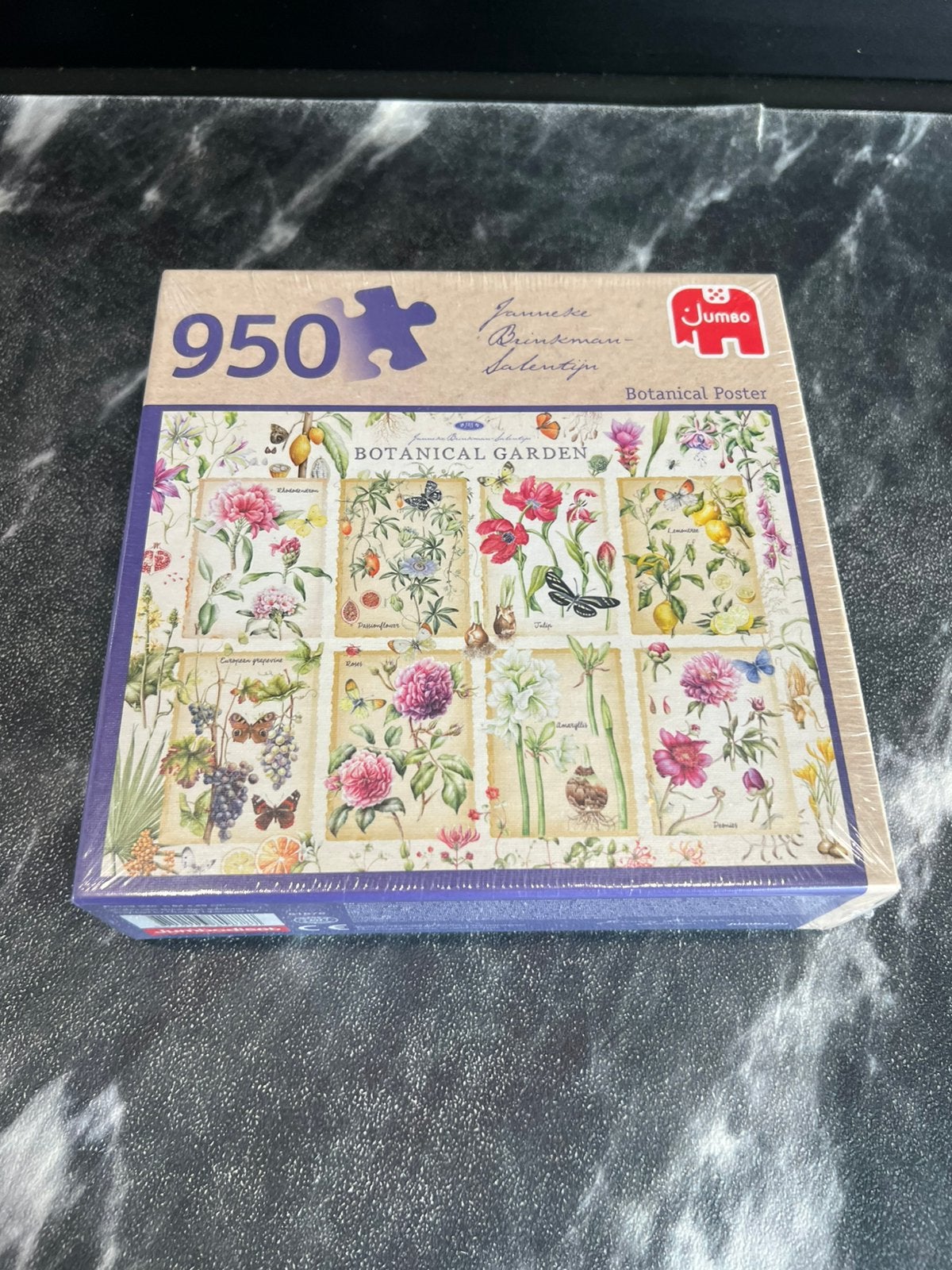 Nieuw Jumbo puzzel 950 stukjes Janneke Brinkman Botanical, Ophalen of Verzenden, 500 t/m 1500 stukjes, Zo goed als nieuw