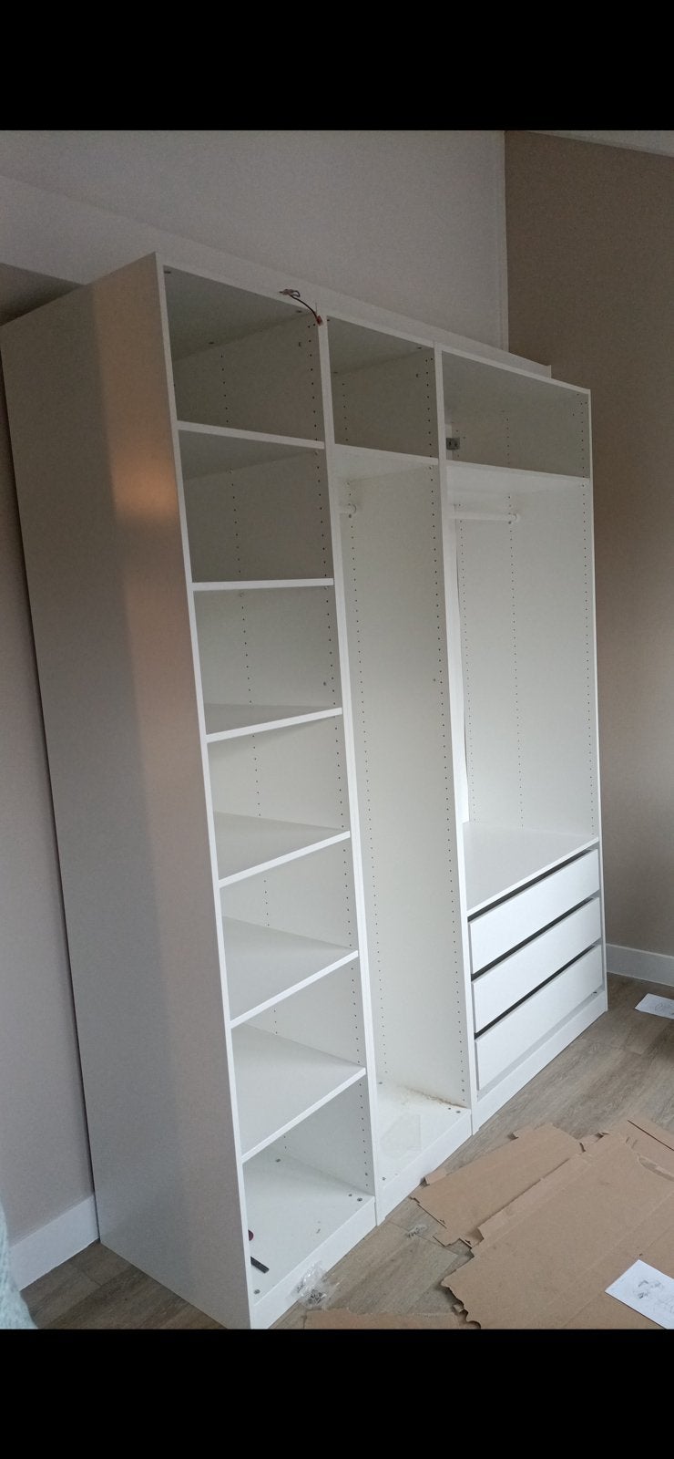 Pax kast, Huis en Inrichting, Kasten | Kledingkasten, Ophalen, Zo goed als nieuw, 50 tot 75 cm, 200 cm of meer