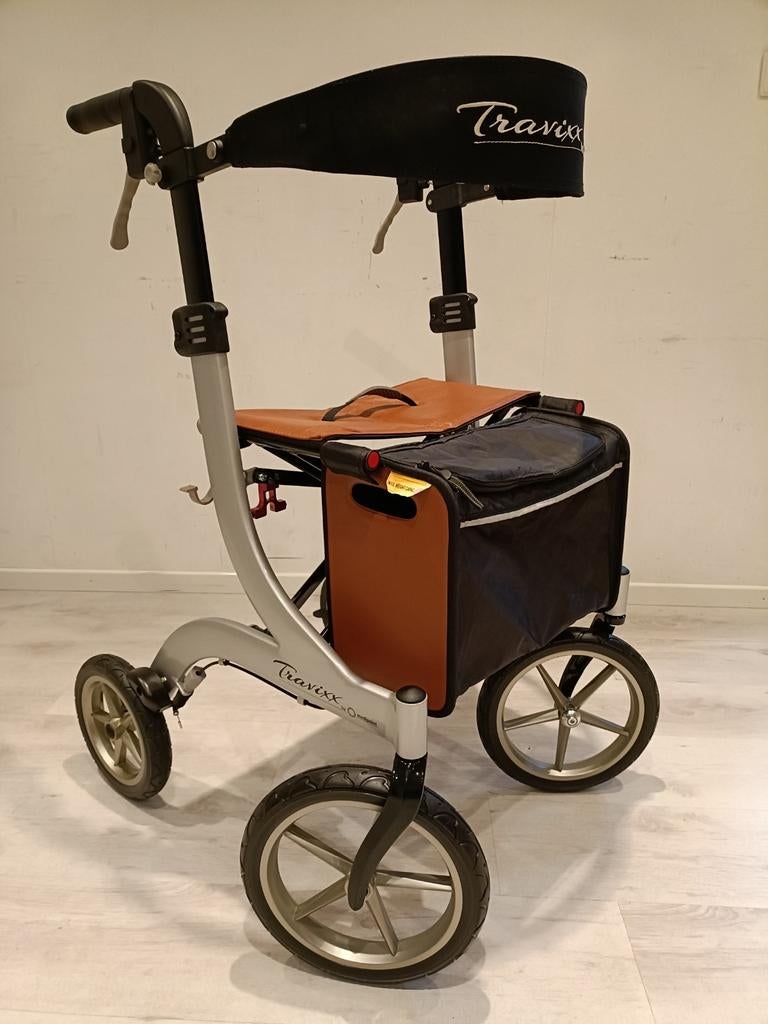 Travixx Traveller rollator incl Servicebeurt ZGAN, Diversen, Rollators, Zo goed als nieuw, Lichtgewicht, Ophalen of Verzenden