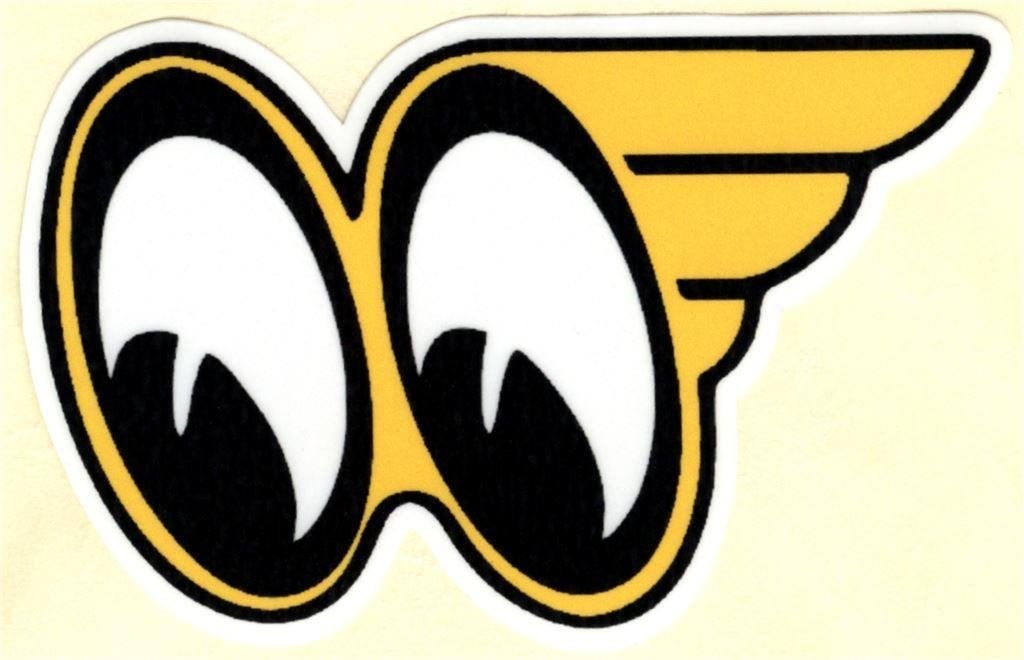 Mooneyes rechts sticker #14, Verzenden, Nieuw, Bedrijf of Vereniging
