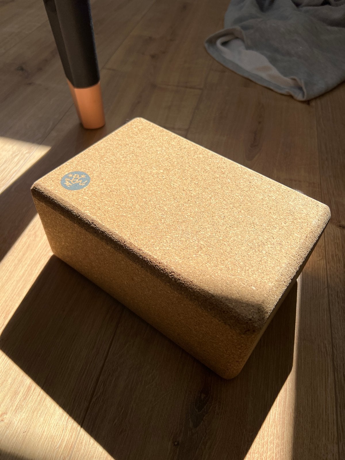 Manduka kurk yoga blok - Zo goed als nieuw, Ophalen of Verzenden, Zo goed als nieuw, Yoga-accessoire