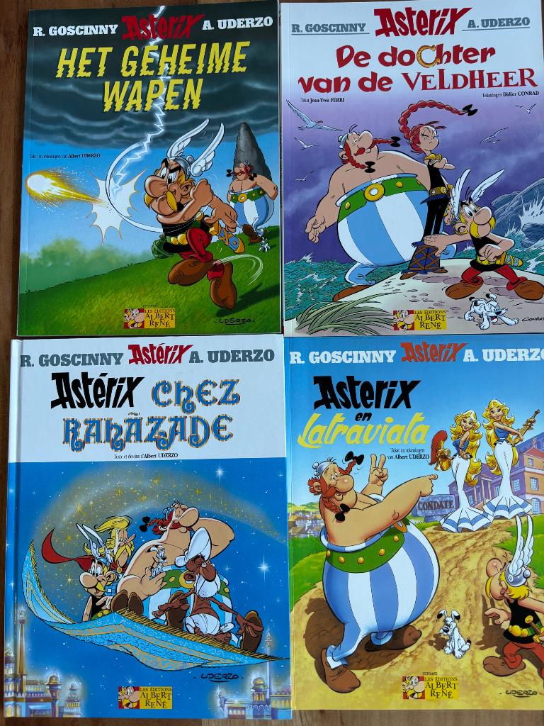 Asterix en obelix, Meerdere stripboeken, Ophalen of Verzenden, Zo goed als nieuw, René Goscinny en Albert Uderzo