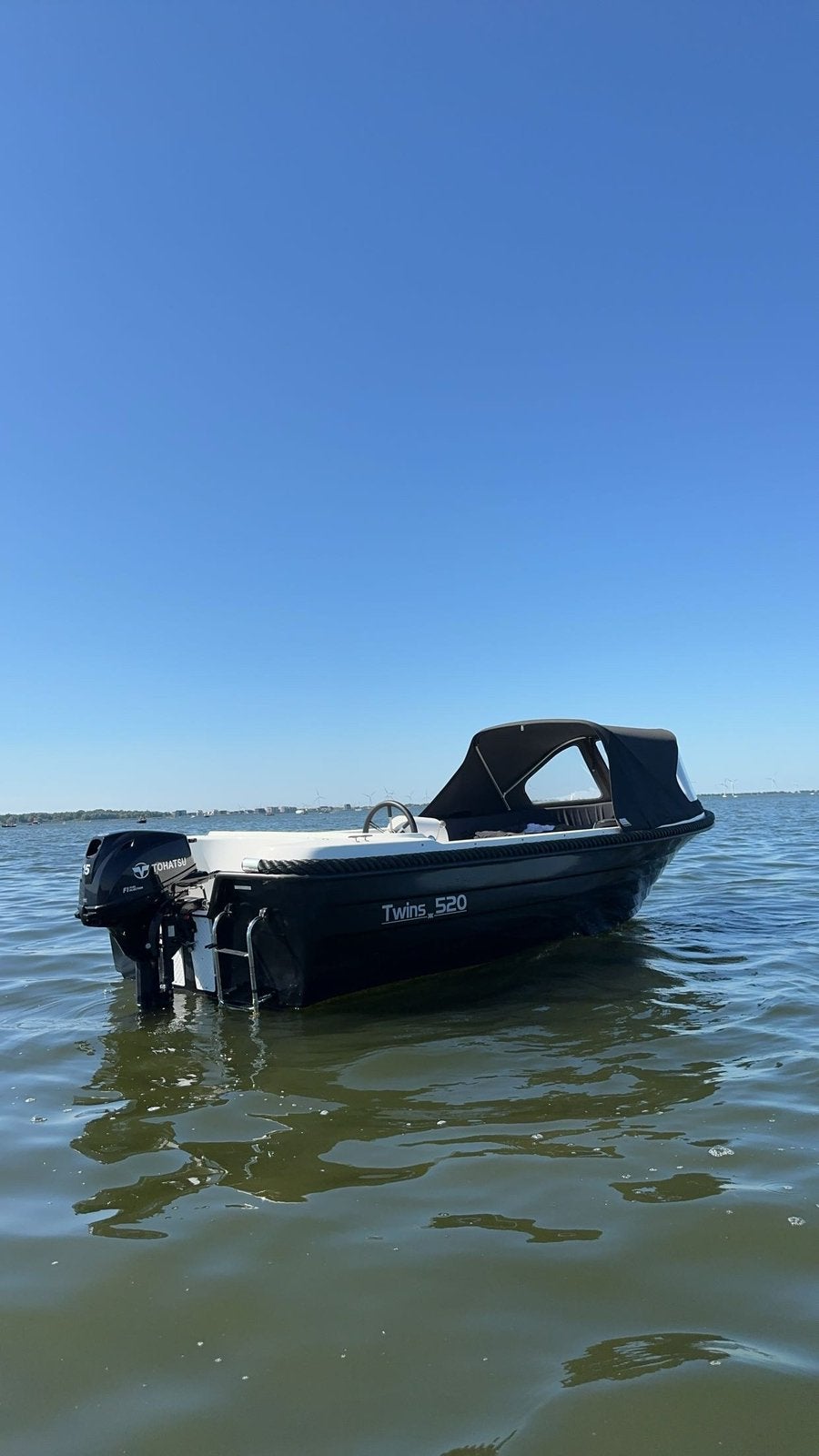 Twins 520 Sloep Tohatsu 15PK Buiskap + Thomas Trailer, Watersport en Boten, Sloepen, Overige typen, 1.90 meter, 15 pk, 5 m
