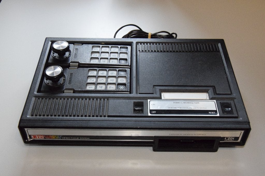 CBC Colecovision met twee controllers, Spelcomputers en Games, Ophalen of Verzenden, Overige merken, Gebruikt