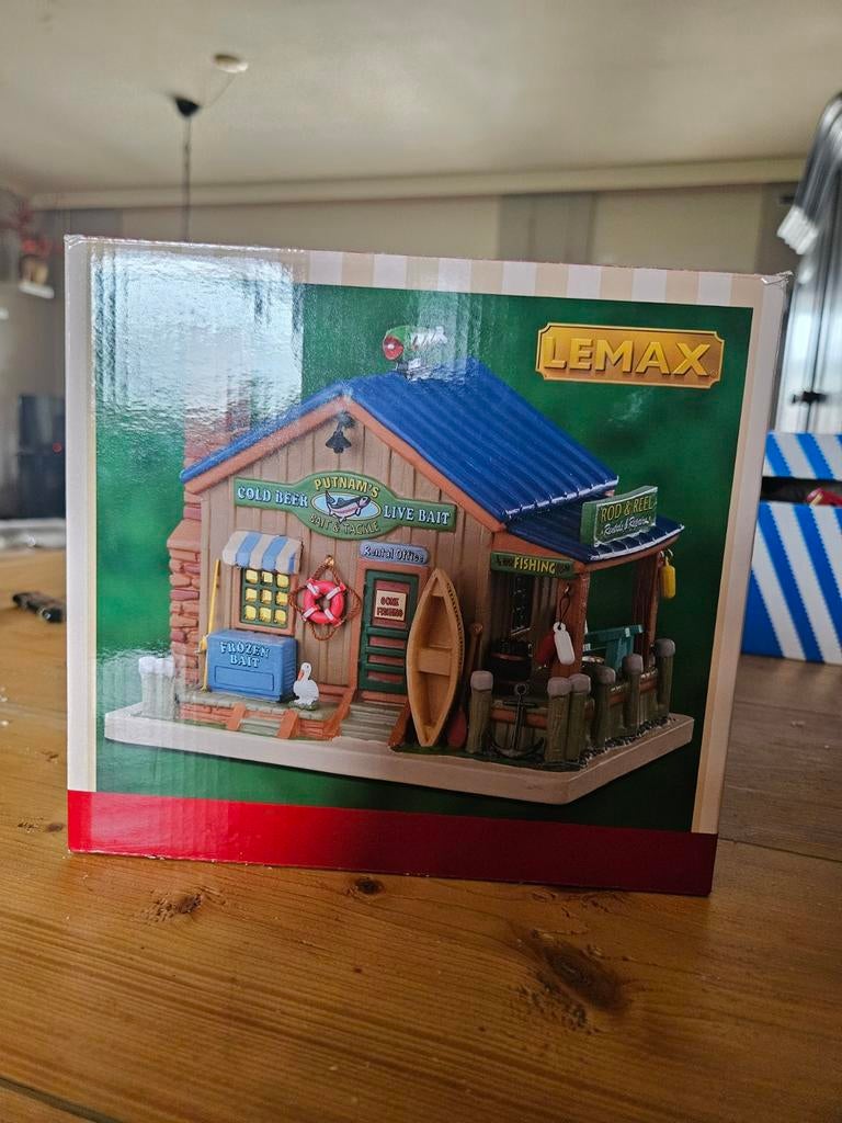 Lemax Viswinkel - Putnam's Live Bait & Tackle, Ophalen of Verzenden