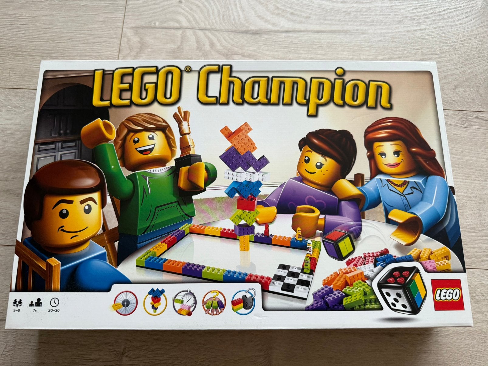 Lego Champion, Hobby en Vrije tijd, Gezelschapsspellen | Bordspellen, Ophalen of Verzenden, Zo goed als nieuw